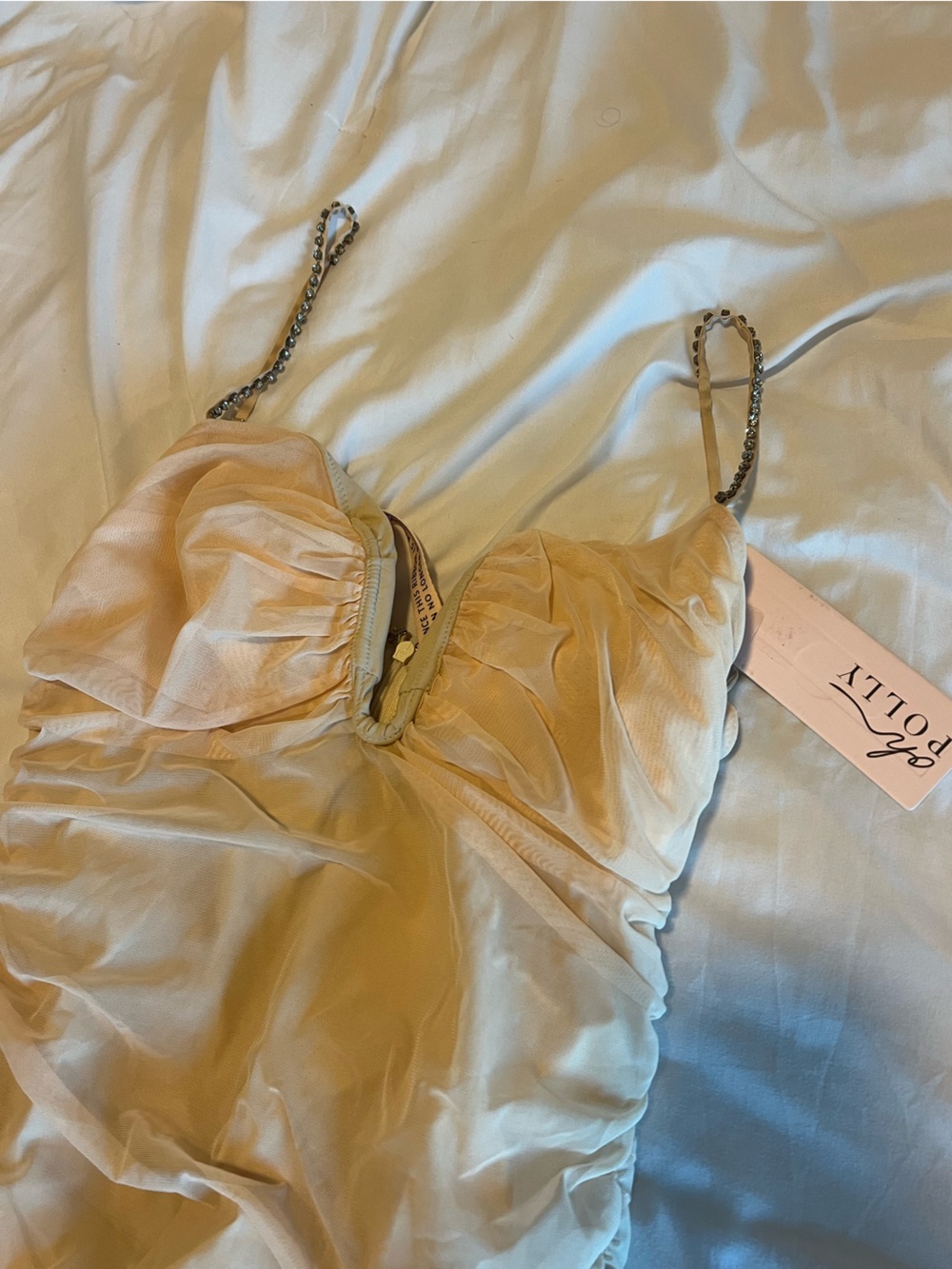 Oh Polly Ruched Mini Dress - Picture 4 of 4